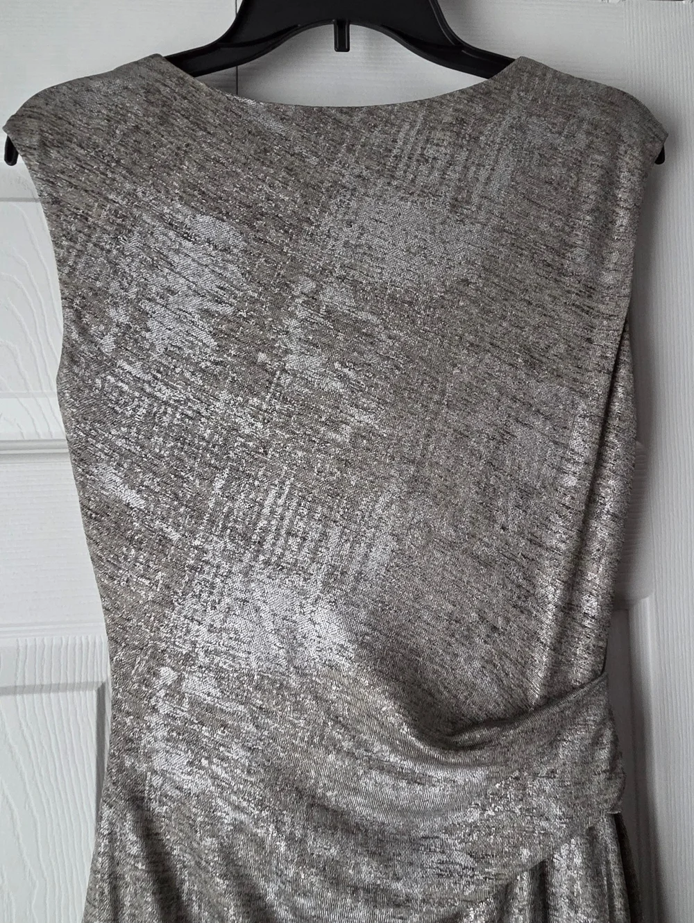 Vince Camuto Metallic Cowl-Neck Dress Size 6. Like New. See Description. - Picture 8 of 12